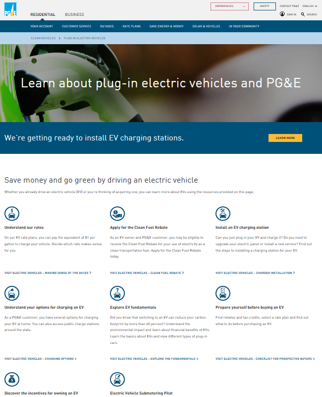 New Electric Vehicle Rate Options Atlas EV Hub